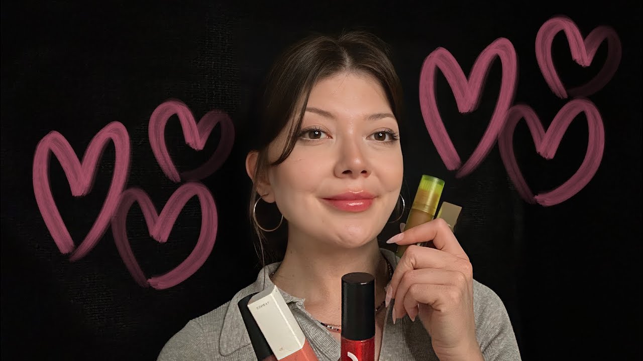 Türkçe Asmr | Lipgloss Application + Yumuşacık Sesler 
