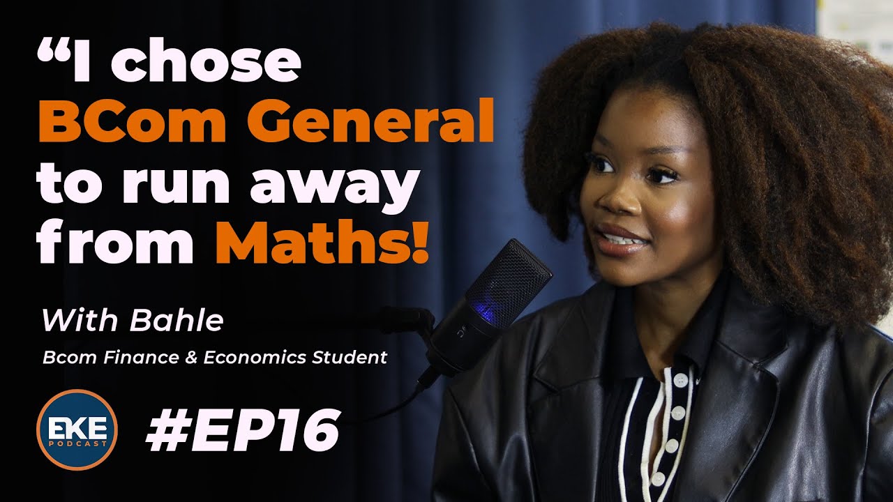 Studying BCom Finance and Economics | I chose this course to run away from Maths | Ep16