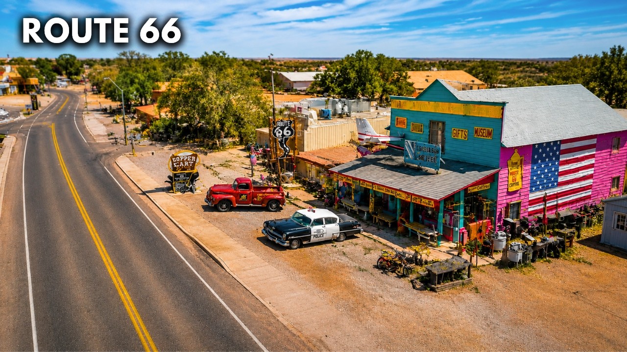 Route 66: The Strange Hidden World Off the Highway | 4K Travel Documentary