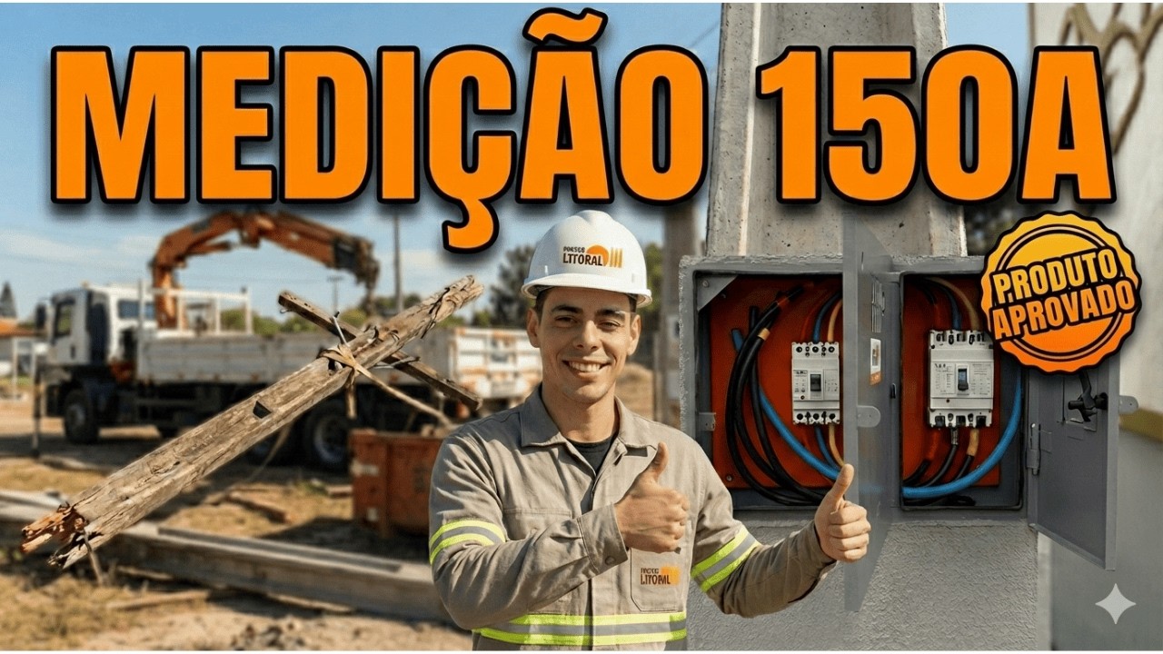 Medição Especial 150A: INSTALAÇÃO CORRETA dentro das normas da Equatorial