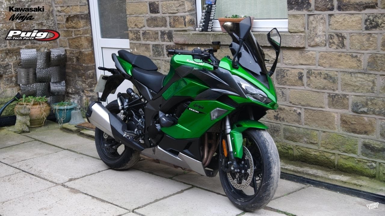 KAWASAKI NINJA 1000 SX | ВИДЕО УСТАНОВКИ PUIG SLIDER | 2020 - 2023 И ДАЛЕЕ