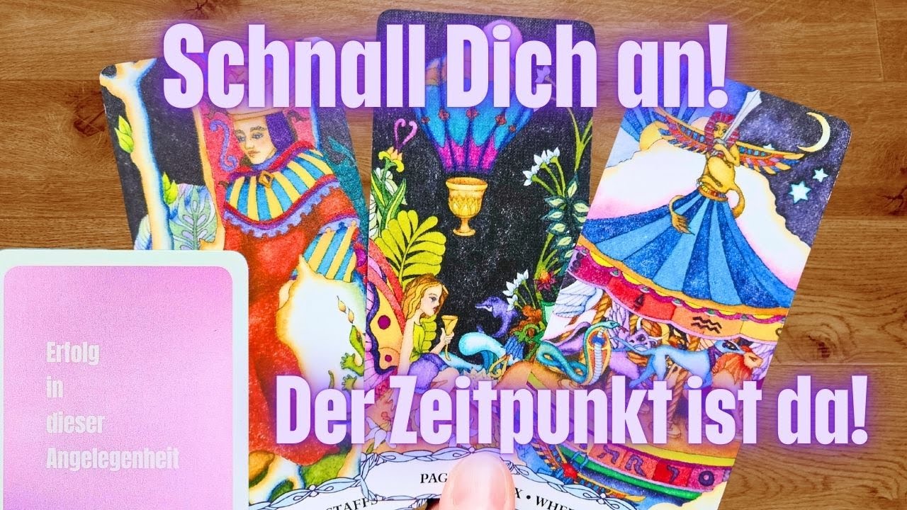 Diese Legung kommt zu Dir weil der Zeitpunkt da ist | Schnall Dich an | Ein Angebot vom Herzen