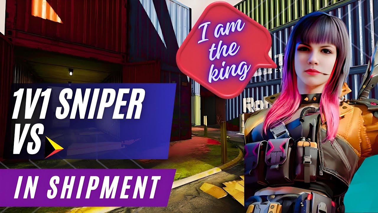I am the KING 👑 1v1 Sniper vs. in Shipment | Call of Duty Mobile GAMEPLAY