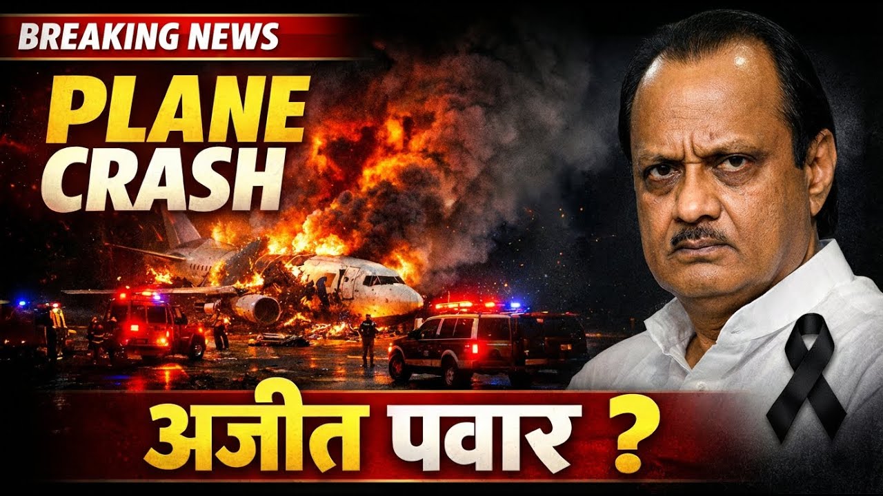 BREAKING NEWS: Ajit Pawar Plane 😱 Crash Death | Baramati Crash Mystery | India EU FTA Impact