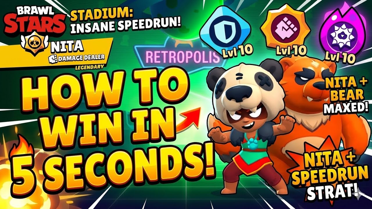 HOW TO WIN IN 5 SECONDS WITH NITA |كيف تفوز في 5 ثواني بشخصية نيتا