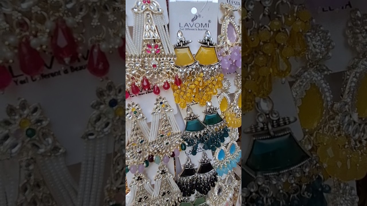 New market latest EID collection jewellery #youtube ##shopping #viral &hearts;️✨️👌😍💕
