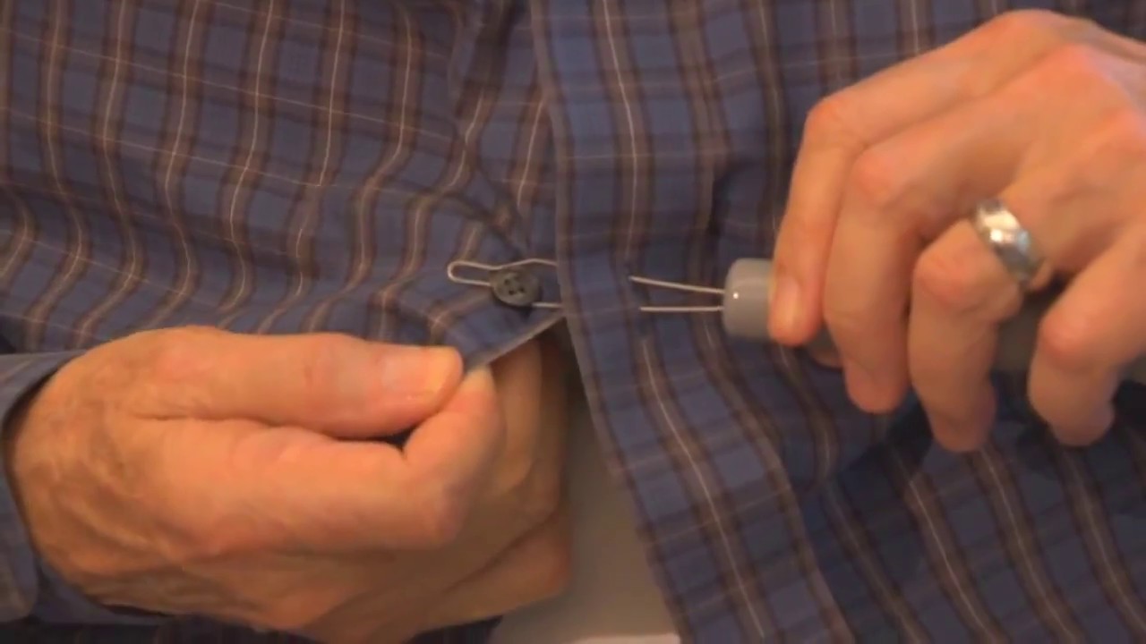 Knopenhaak en rits opener