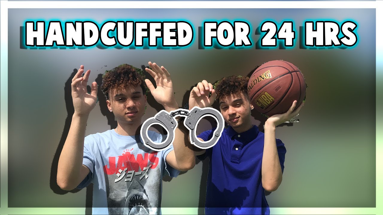 HANDCUFFED MY BROTHERS FOR 24 HOURS