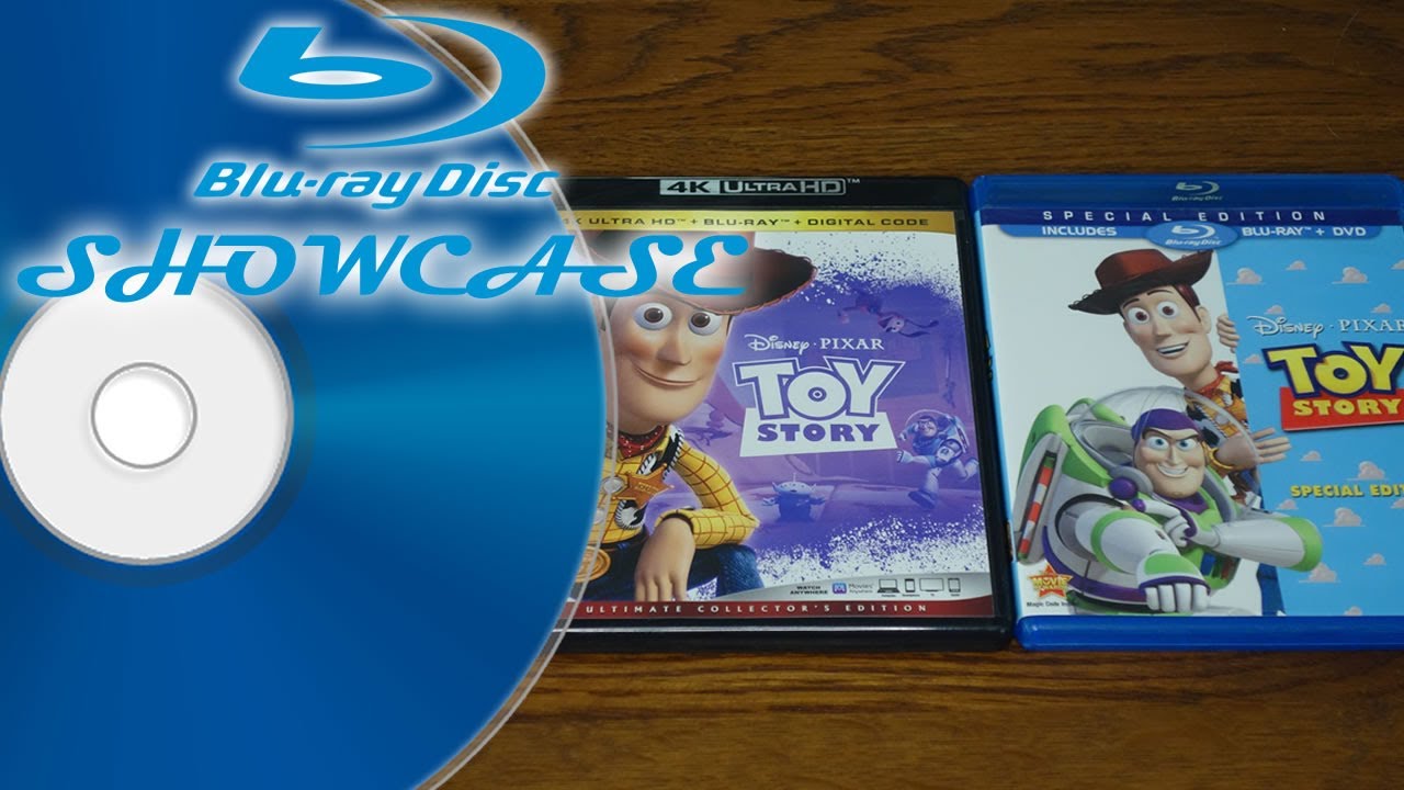 Blu-ray Showcase: 4K против Blu-ray — История игрушек (1995)