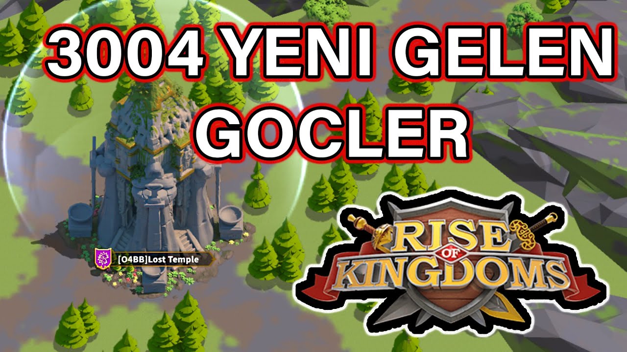 Rise Of Kingdoms - 3004 Krallık Tanıtım Videosu Bölüm 2 - Yeni Gelen Göçlerin Profilleri