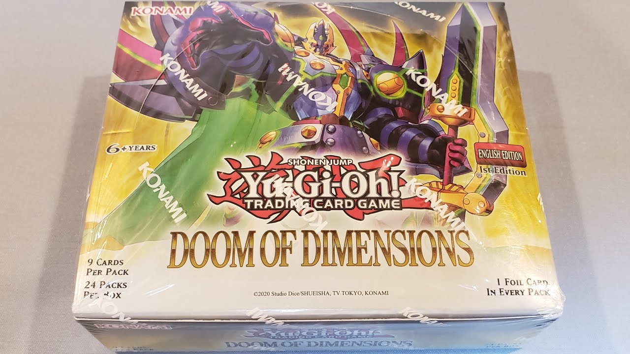Yu-Gi-Oh! Doom of Dimensions Booster Box Opening Part 1