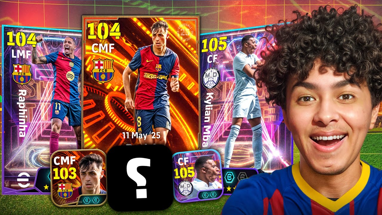 البحث عن الأفضل في اسبانيا🔥 تفتيح بكج بيدري البيج تايم وامبابي 105 🤯 !! eFootball 25