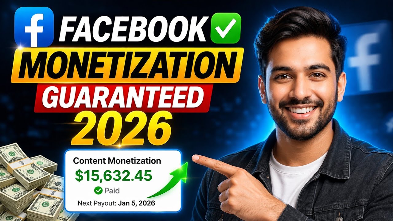 Guaranteed ✅ Facebook Content Monetization | How To Monetize Facebook CM | Facebook CM Set Up 
