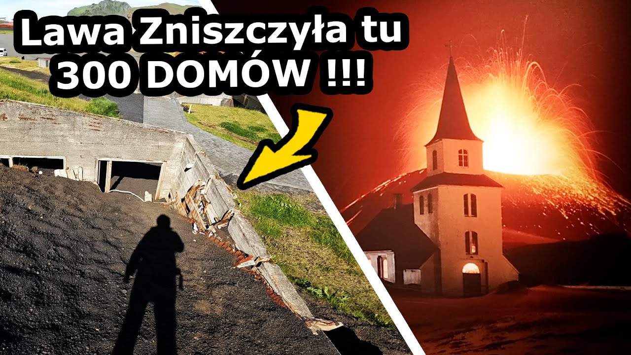 Erupcja Wulkanu na Wyspie Vestmannaeyjar !!! - Największa Tragedia na ISLANDII w 1973 r. (vlog 845)