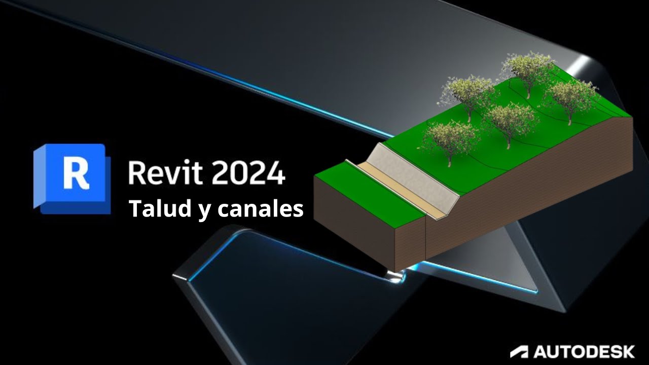 REVIT 2024: TALUD Y CANALES CON TOPOSOLID 🤓