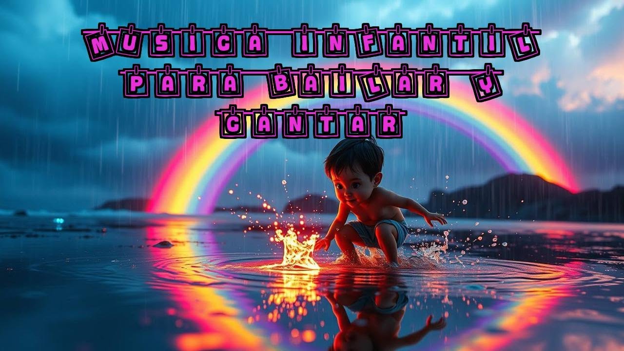 Lluvia y Arcoíris 🌈☔ | Música para Niños Pequeños