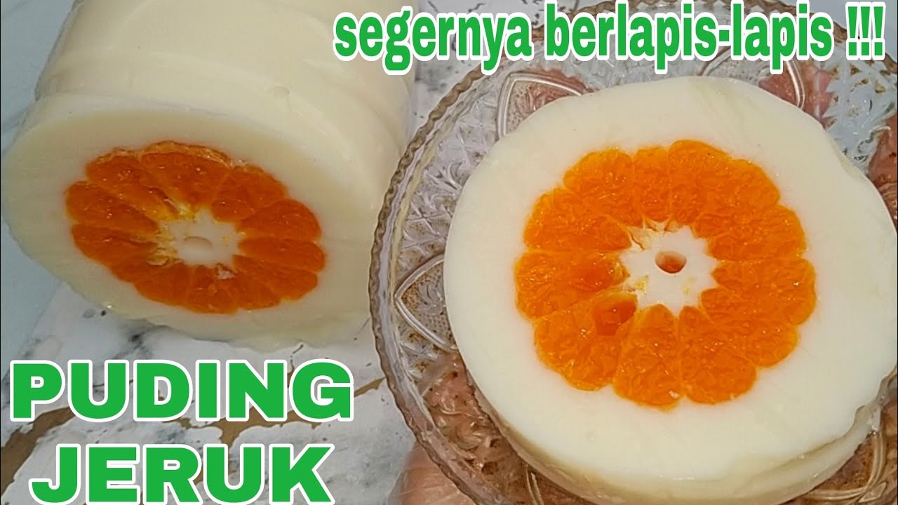 VIRAL❗PUDING JERUK || SEGARNYA BERLAPIS - LAPIS !!!