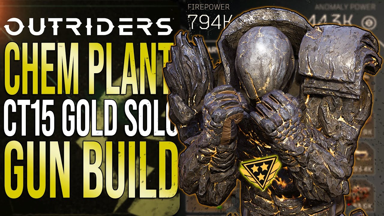 DEVASTATOR VANQUISHER GUN BUILD - SOLO GOLD T15 CHEM PLANT ( I can't believe this actually worked)