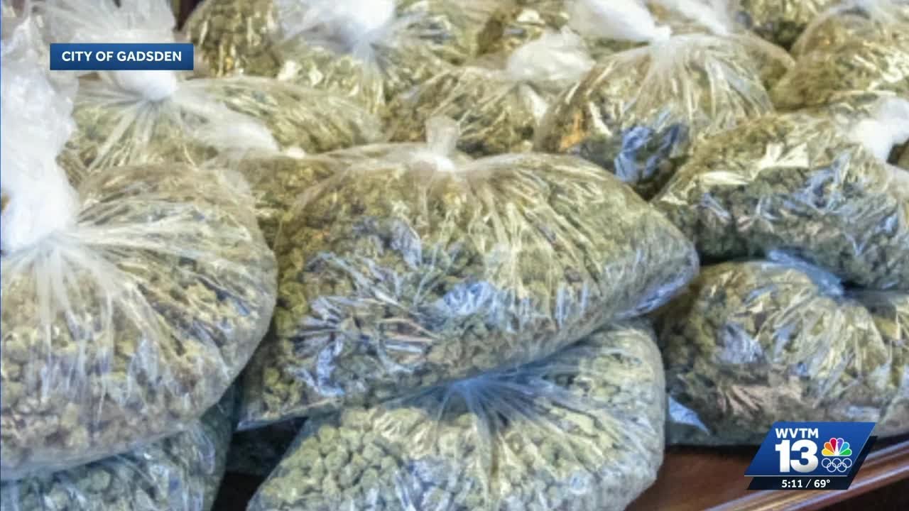 Gadsden drug bust brings in 95 pounds of marijuana