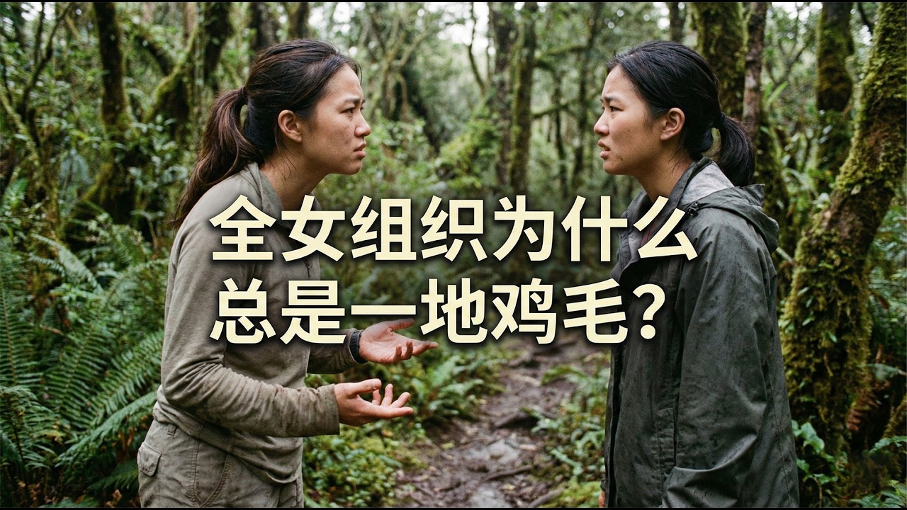 女大学生荒野求生，为什么会演变成“全女互撕”？
