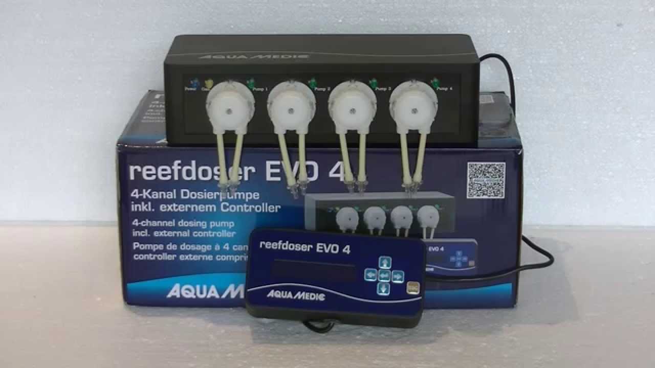 Aqua Medic Reefdoser EVO 4 Review en instructies NL