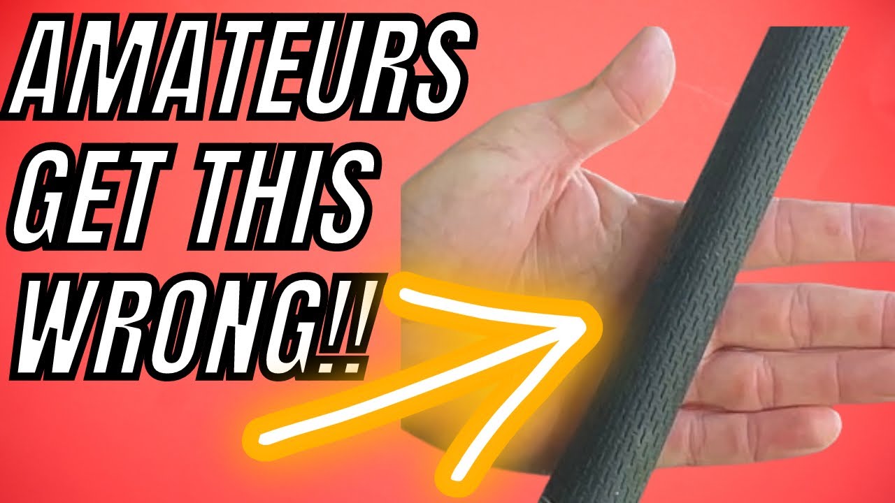 93% of Amateur Golfers DON'T Grip The Club Correctly - Do You??