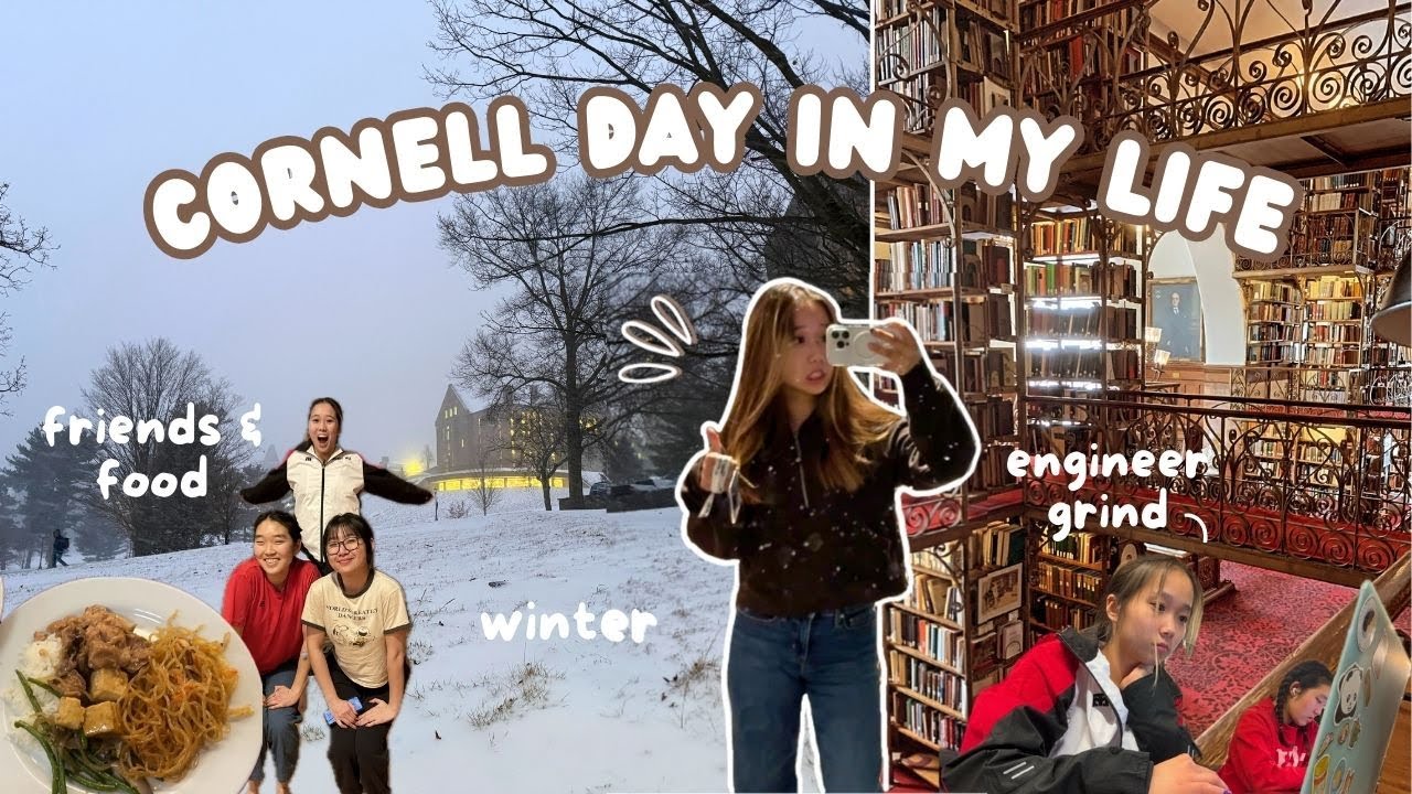 productive day in my life at cornell | winter vlog