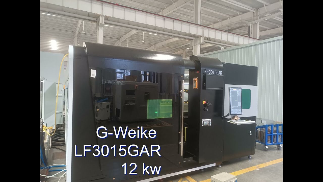 G weike LF3015GAR 12 kw ennen lähtöä Suomeen