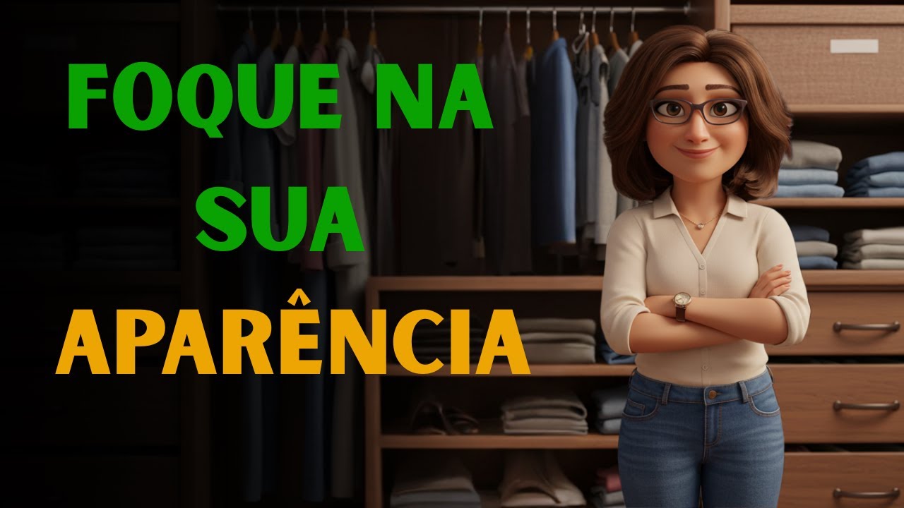 FOQUE NA SUA APARÊNCIA, PARE DE PERDER TEMPO