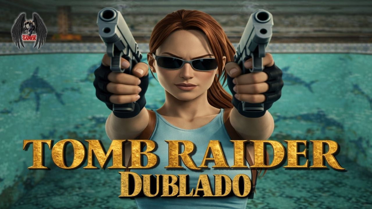 Tomb Raider PS1 - Ouro, Armadilhas e Desespero! #tombraider #ps1 #meteoramagamer