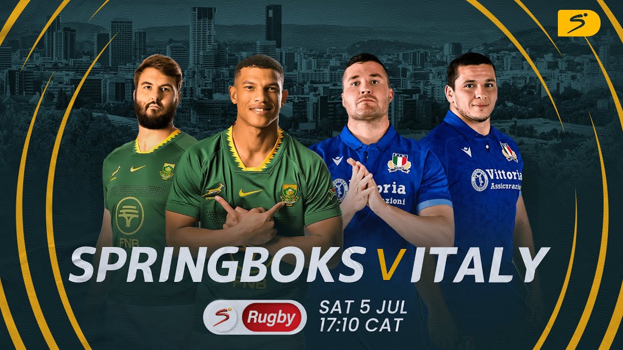 Springboks vs Italy | Pre-Match Show
