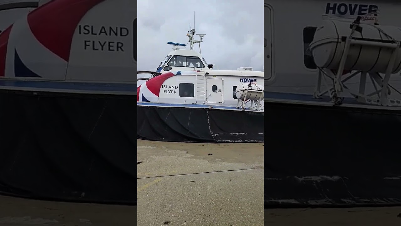 ISLE OF WIGHT - Hovercraft #ryde #hovercraft #uklife