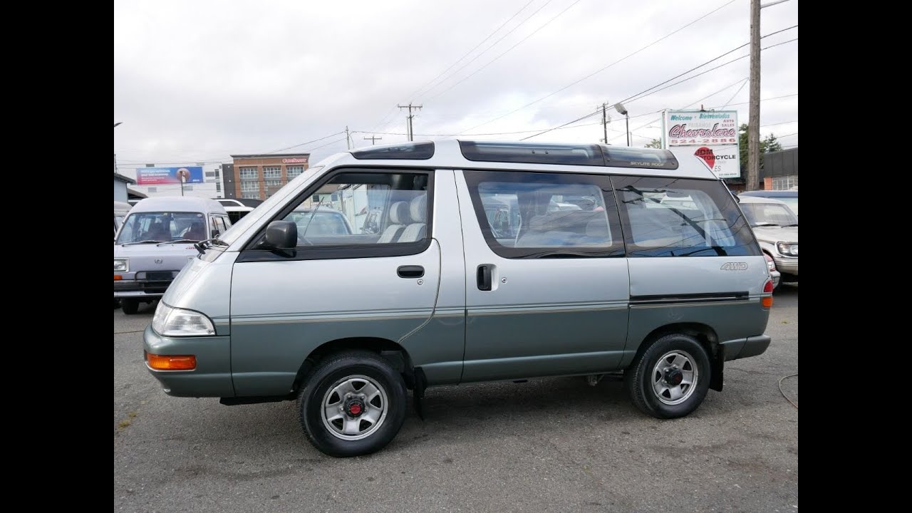 1992 Toyota Townace 4WD Super Extra Walk Around (всего 12,500км!) почти новая!!!! (По-русски)
