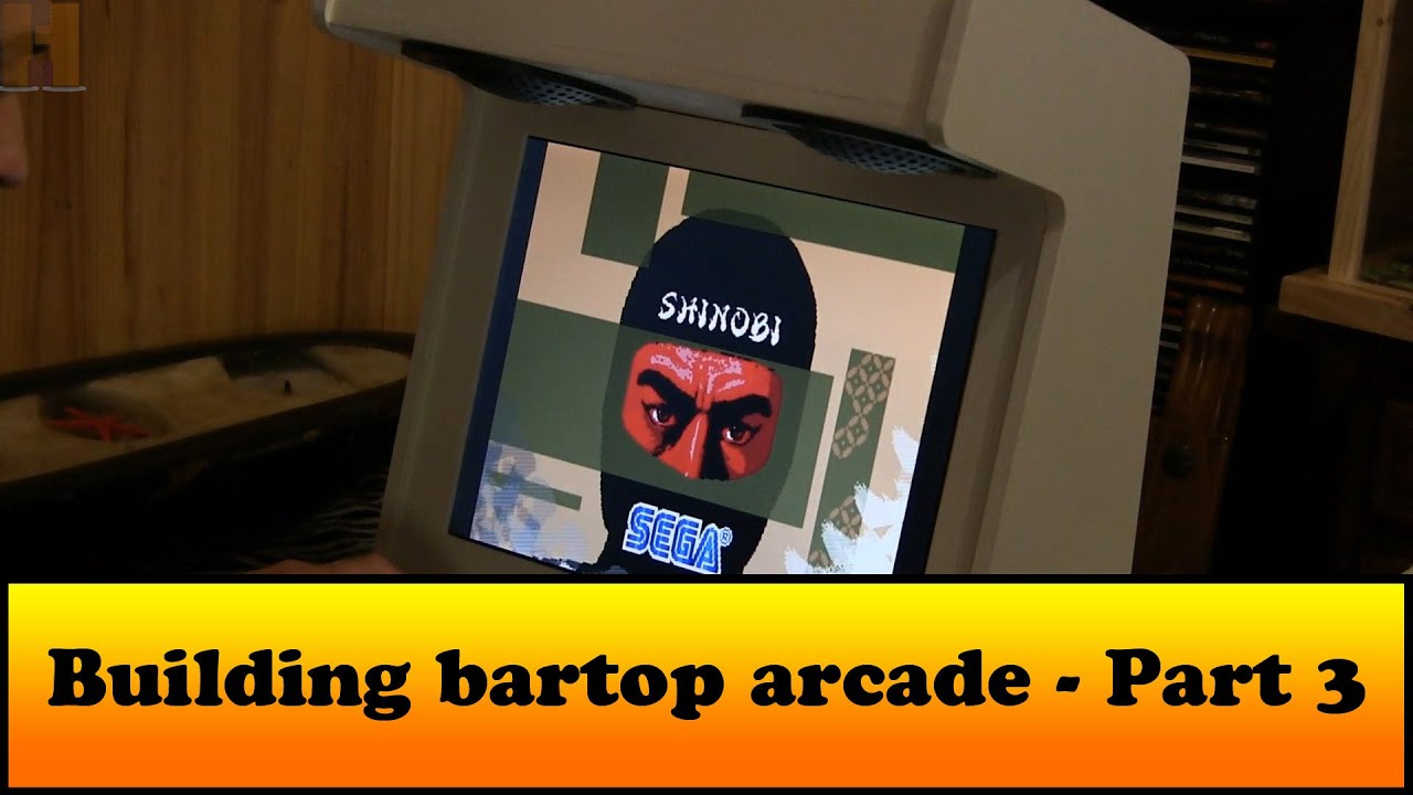 Building bartop arcade - Part 3