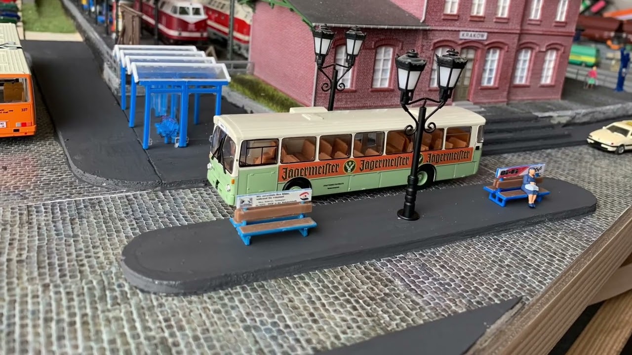 Modellbahn H0 - Die Entstehung der Anlage „Kopfbahnhof“ im Video