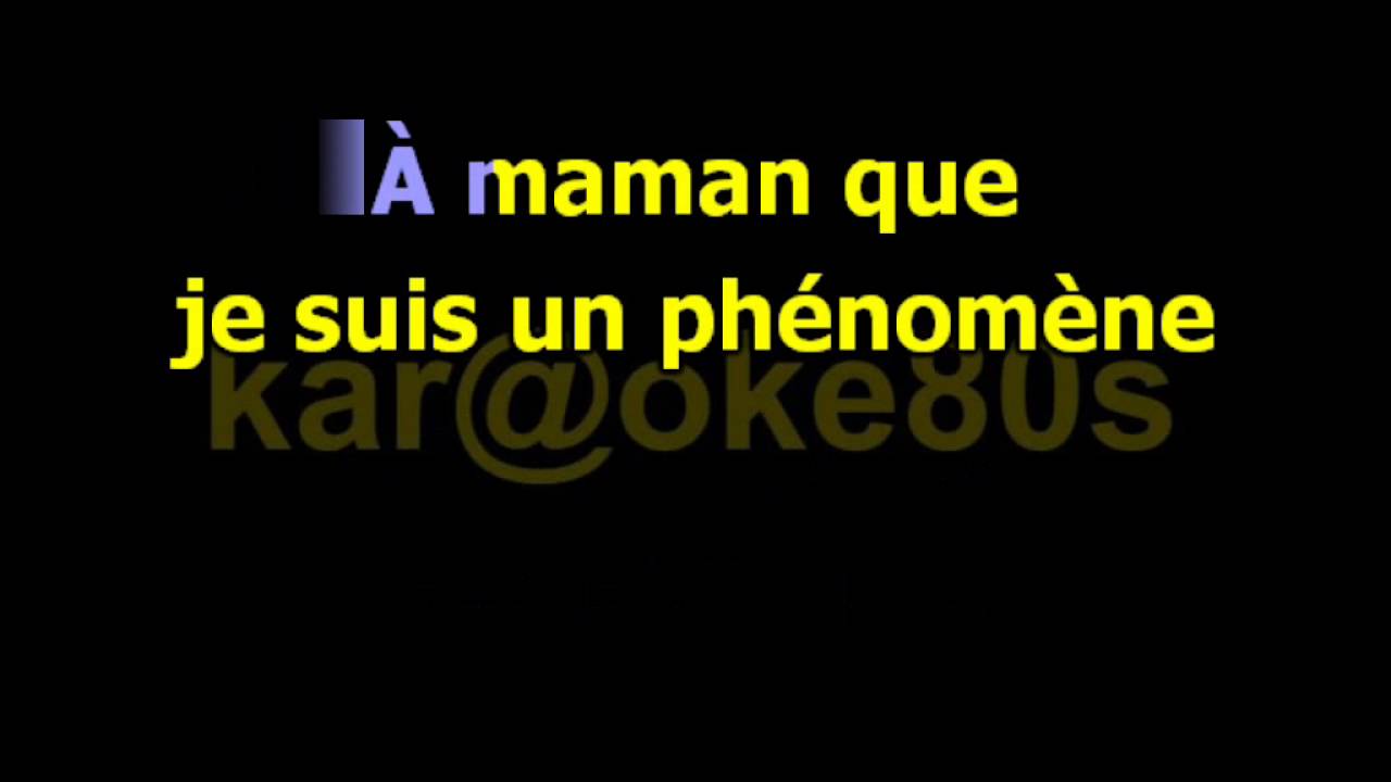 karaoké Moi Lolita Alizée