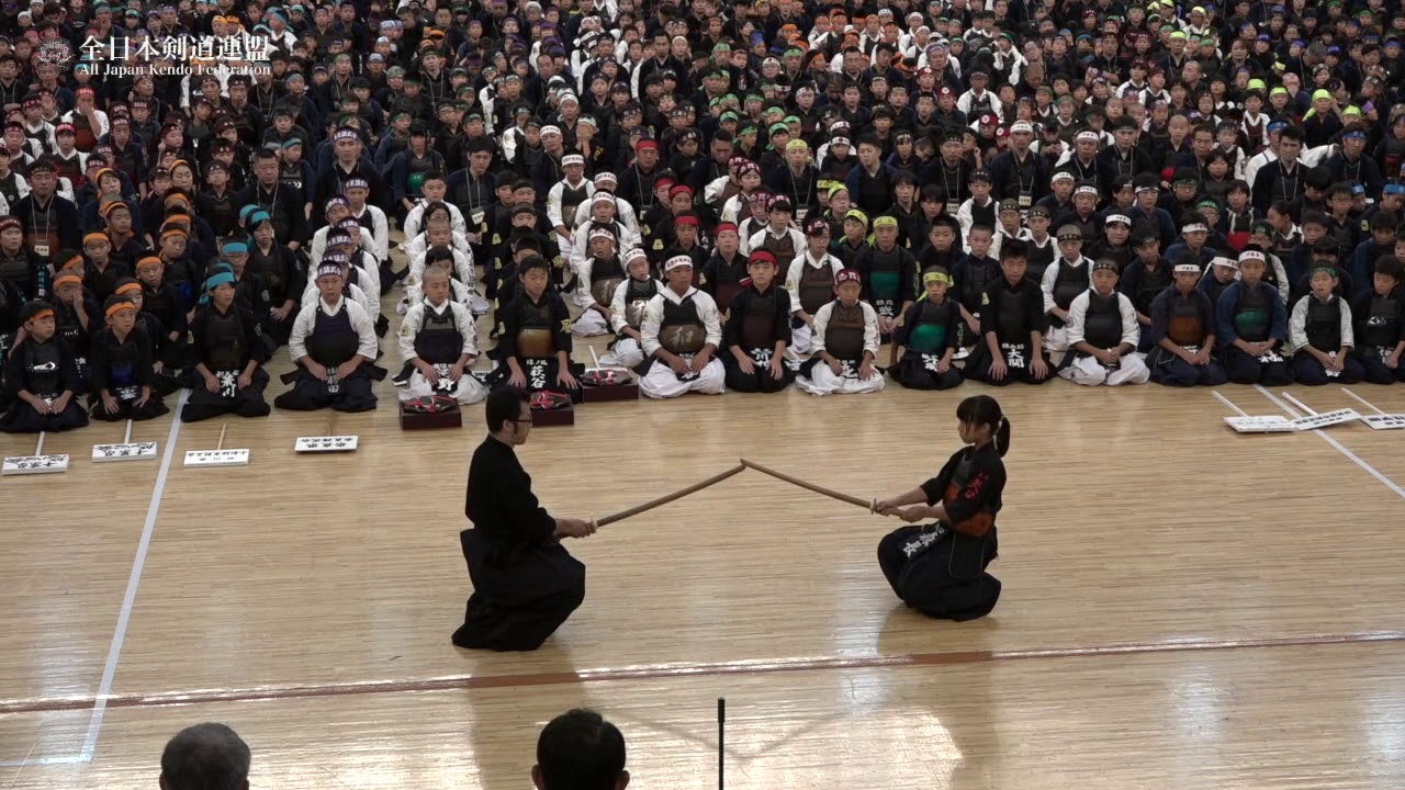 Keiko-Ho with Bokuto All Japan Boys and girls BUDO（KENDO）RENSEI TAIKAI on 22nd July 2018