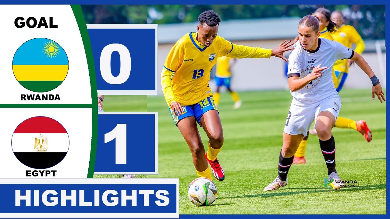HIGHLIGHTS & GOAL : RWANDA 0 - 1 EGYPT ( #WAFCONQ2026)