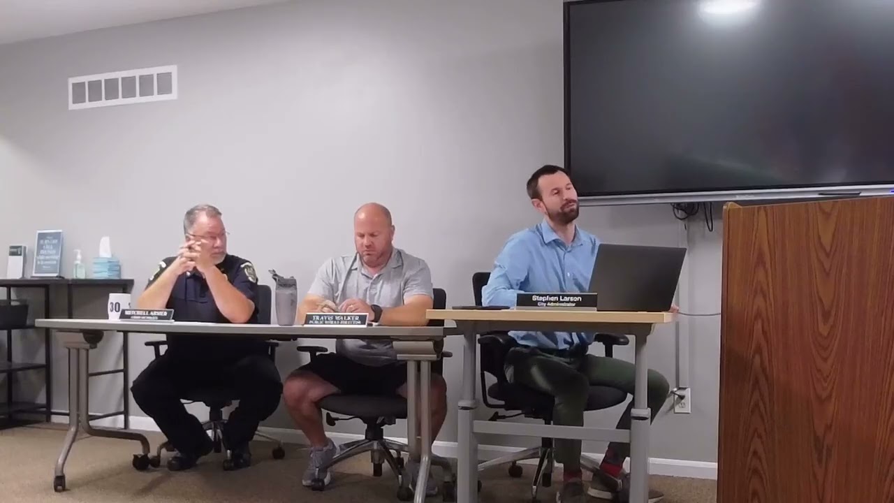 September 9, 2025 - Board of Aldermen Meeting