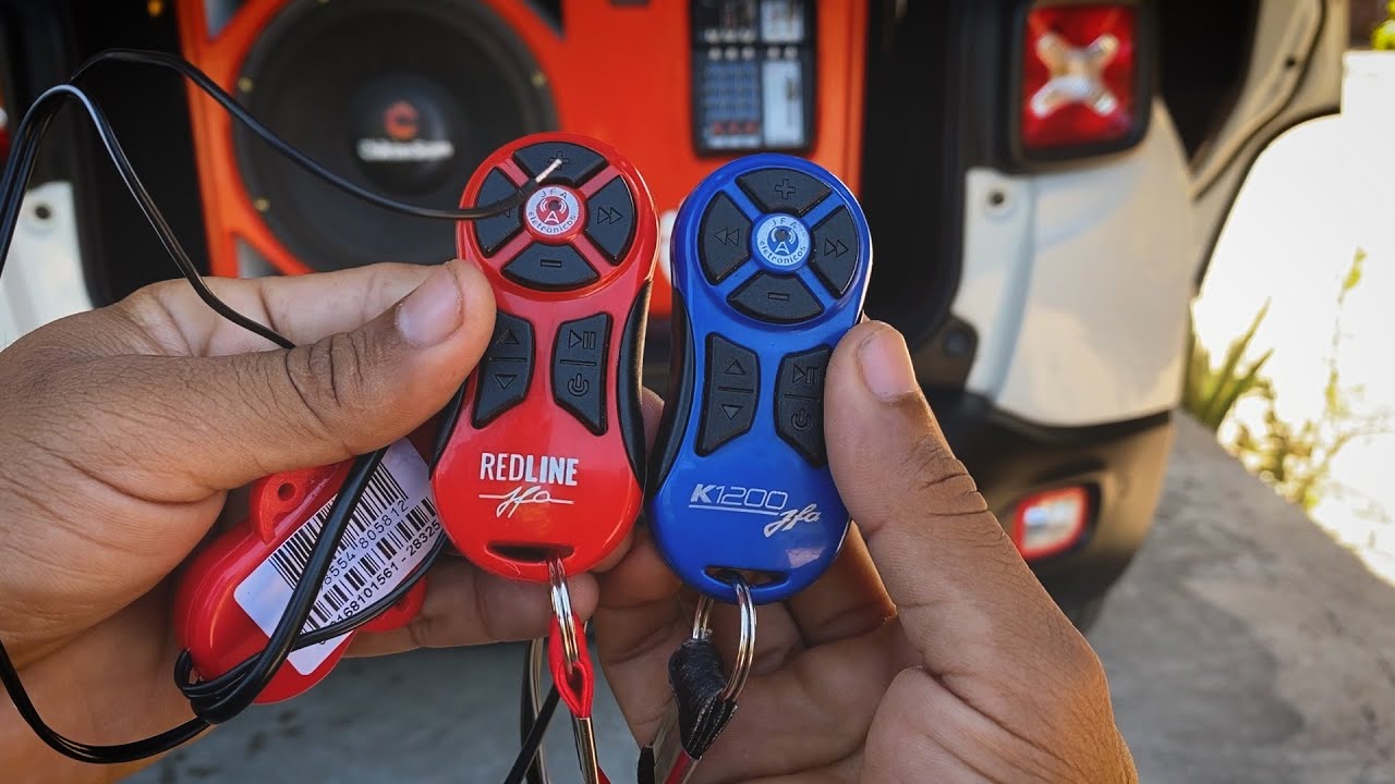 Como instalar o Controle REDLINE JFA no som pioneer automotivo  / Chikim som