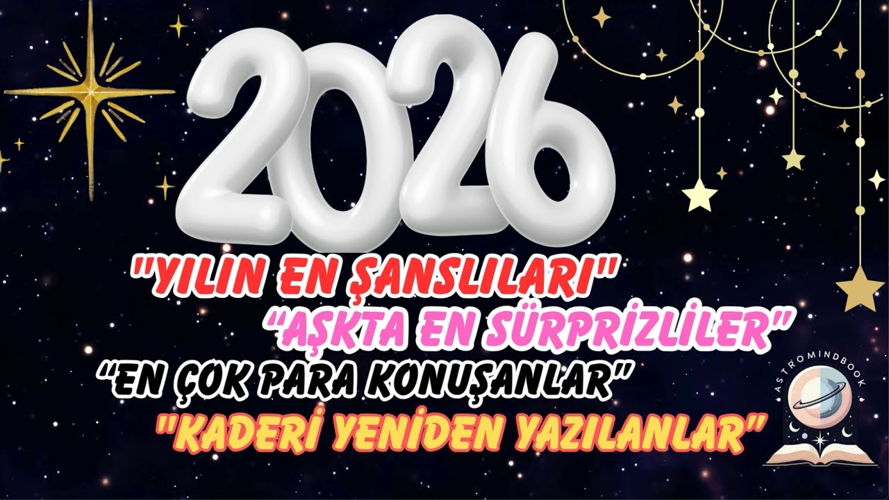 2026'NIN ASTROLOJİK EN'LERİ: Büyük Reset, Kaderin Değiştiği Anlar ve Yılın En Şanslıları #astroloji