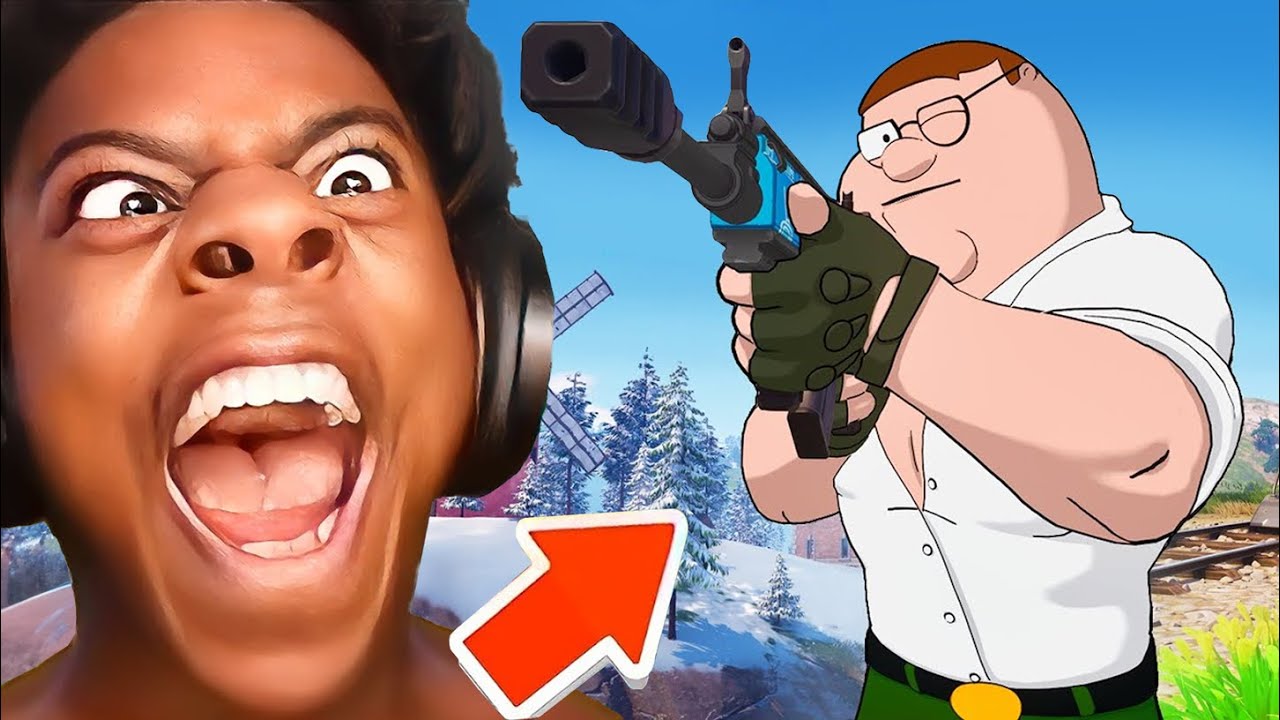 iShowSpeed ​​впервые играет в Fortnite Chapter 5!