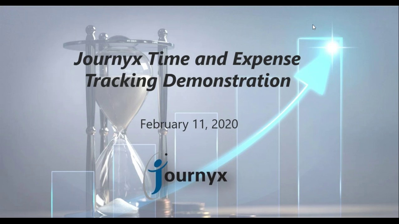 Journyx JX Time & Expense Tracking Software Demo - Feb 2020