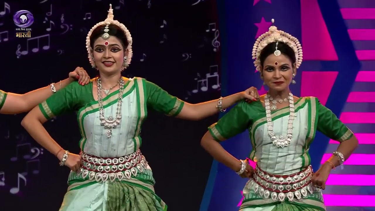 JHANKAR : ODISHI DANCE FUSION KIRTI KALABATI $ RASANURAG | DD Bharati | 23/01/2026
