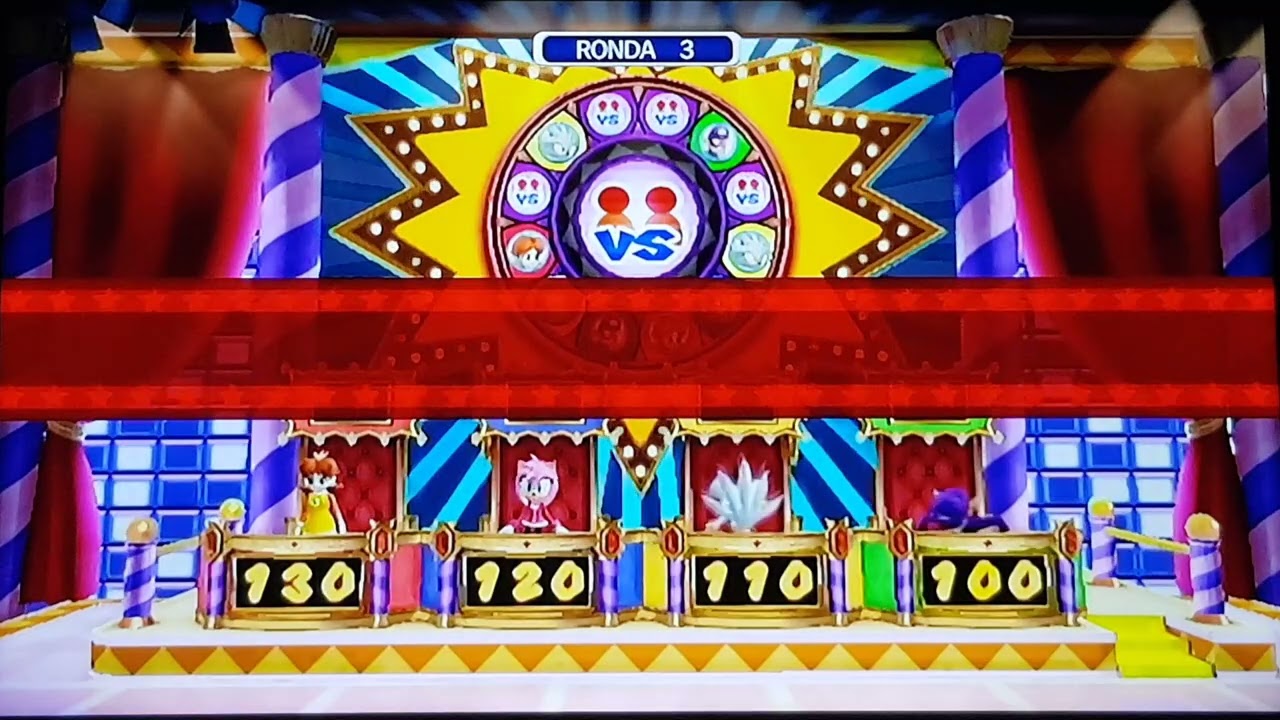 Mario & Sonic at the Olympic Winter Games Party Games Wheel Challenge #42 (Daisy)