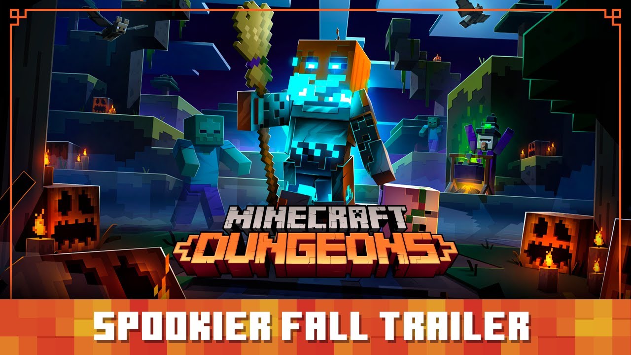 Minecraft Dungeons: Spookier Fall &ndash; Official Trailer
