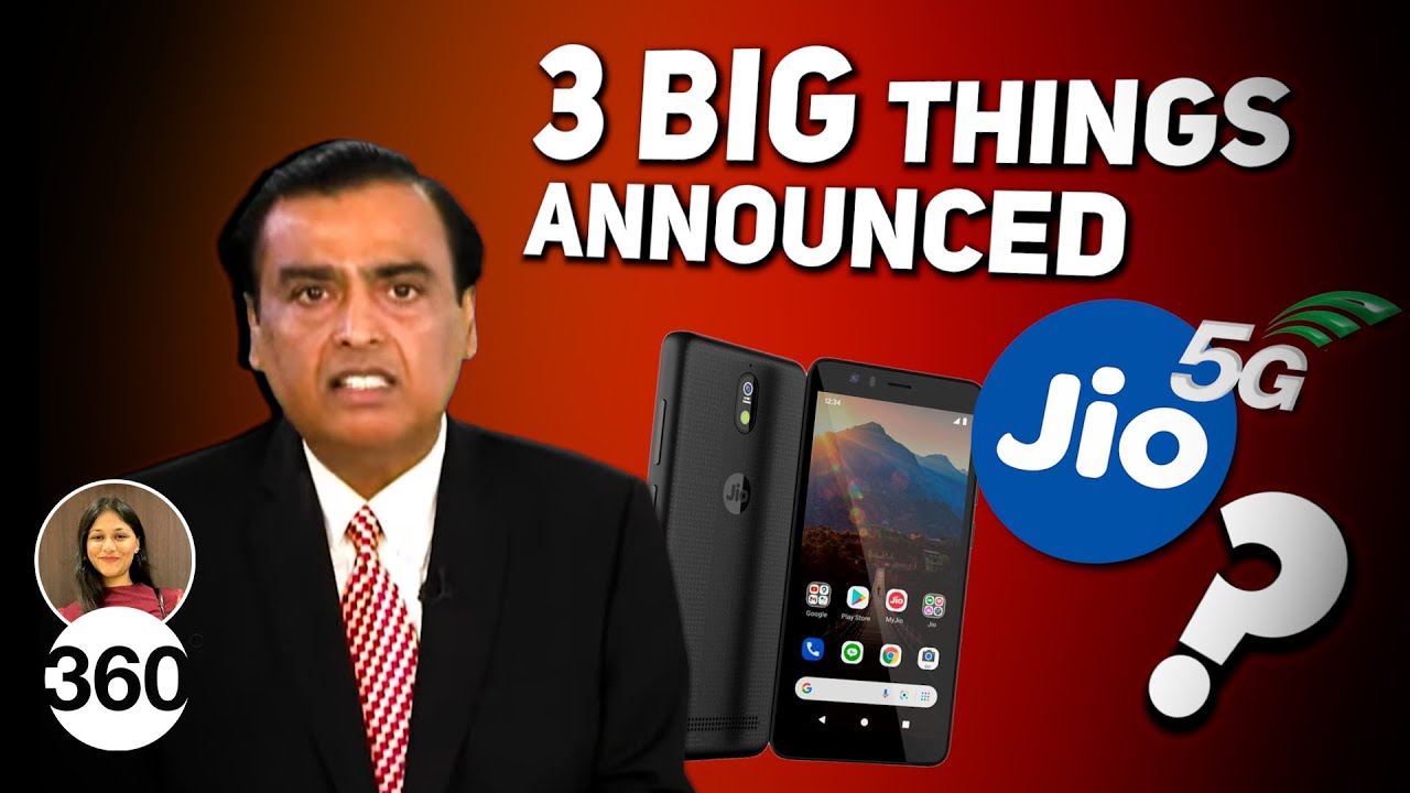 RIL AGM 2021: New JioPhone, 5G & Other Key Announcements