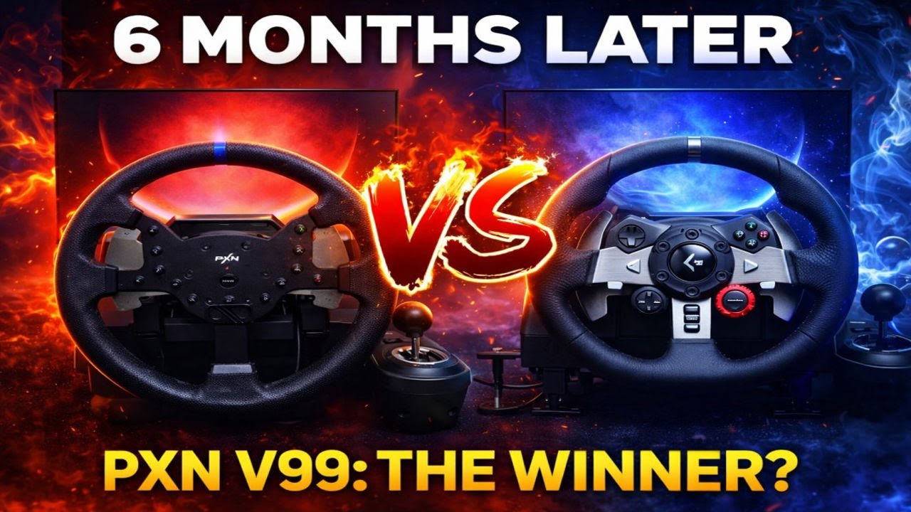 PXN V99 Long Term Review: Better Than Logitech G29?
