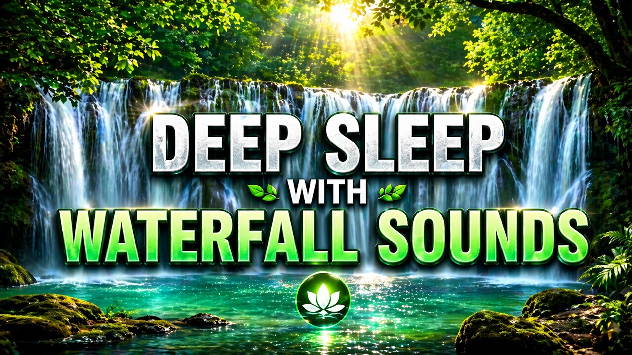 Relaxing Waterfall and Birds Sound For Deep Relax