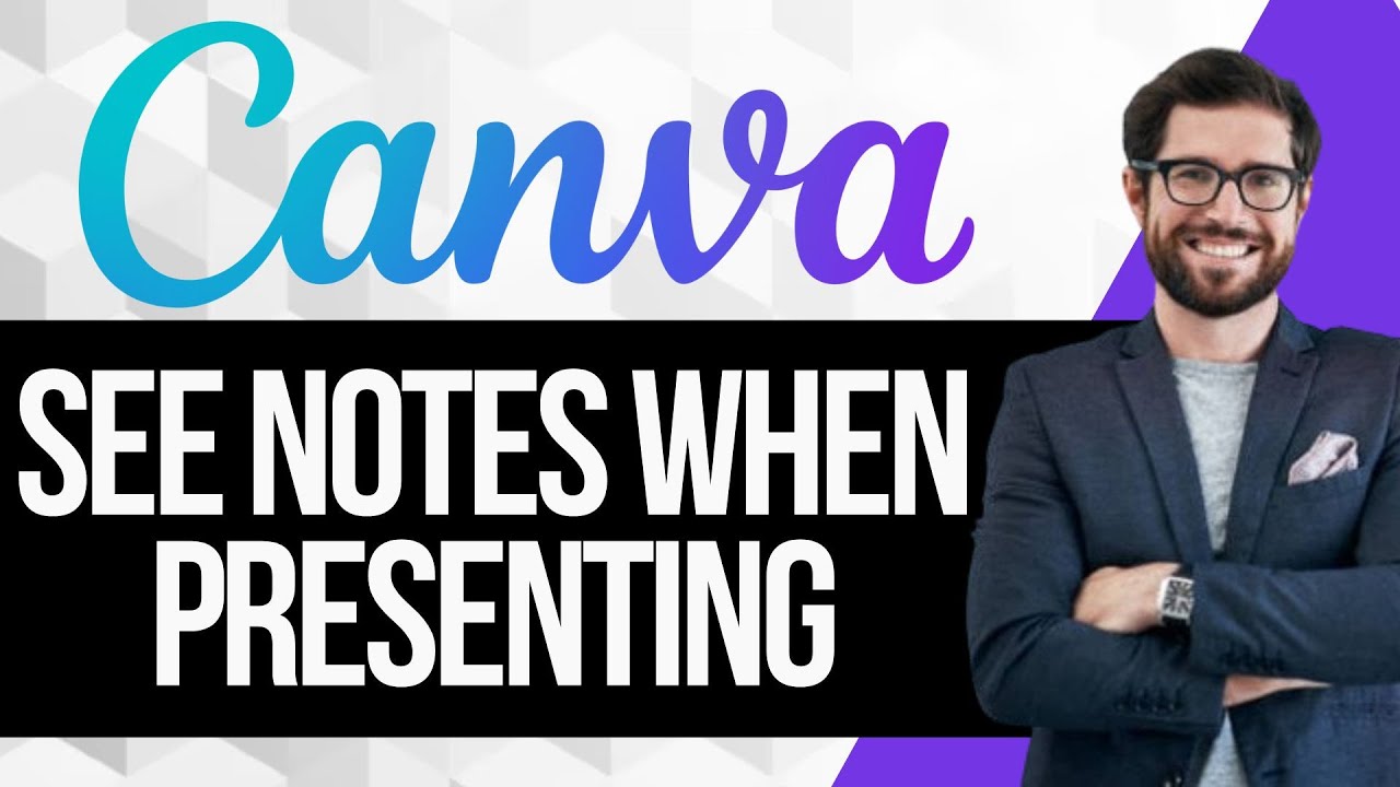 Как просматривать заметки в Canva во время презентации